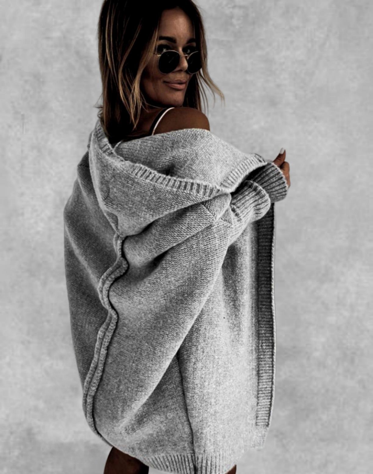 Full Sleeve Hooded Cardigan Oversized 10 Full Sleeve Hooded Cardigan Oversized - Image 10