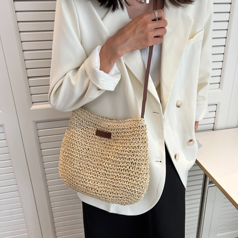 Niche Design Vacation Straw Tote Bag 9 Niche Design Vacation Straw Tote Bag - Image 9