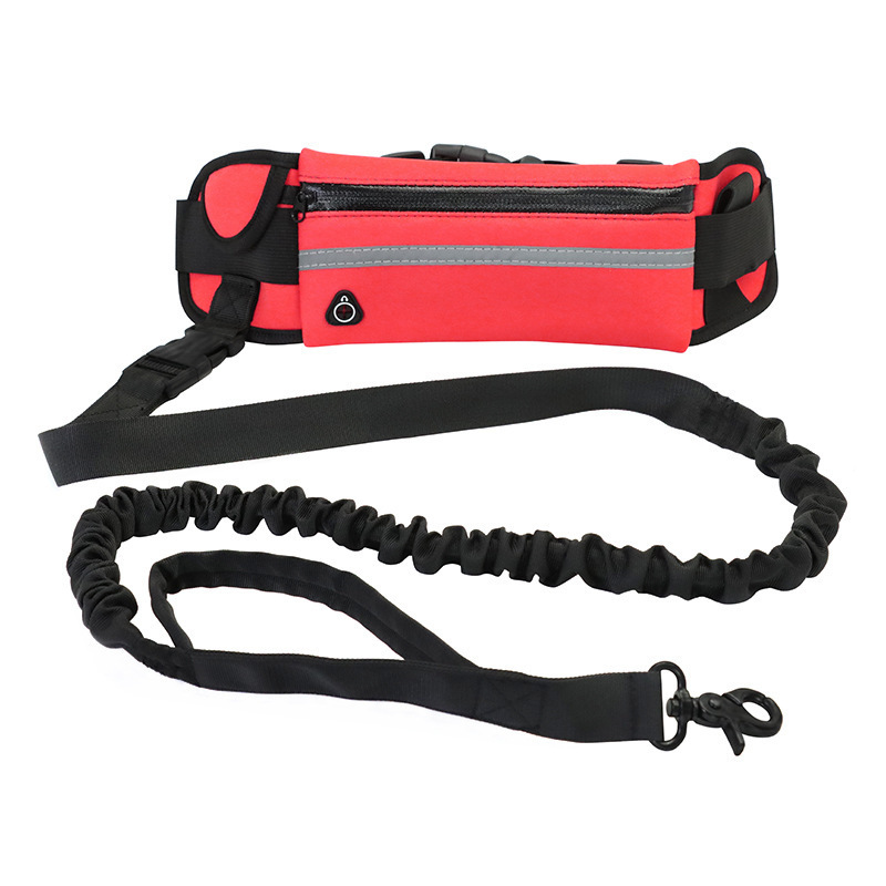 Hands Free Dog Leash Shock Absorbing Phone Pocket And Water Bottle Holder 9 Hands Free Dog Leash Shock Absorbing Phone Pocket And Water Bottle Holder - Image 9