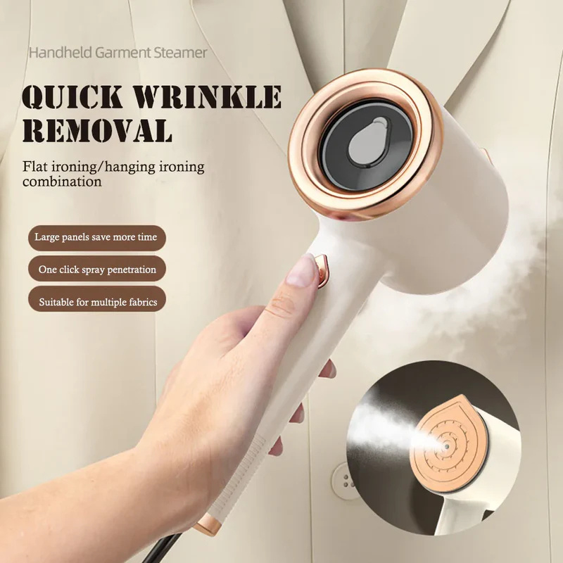 Vertical US Plug Mini Portable Handheld Garment Steamer 1 Vertical US Plug Mini Portable Handheld Garment Steamer