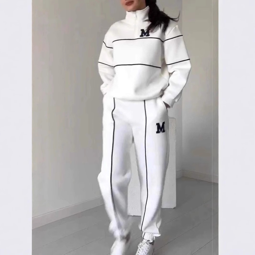 Women's 2 Piece Outfits Pullover Sweatsuit 5 Women's 2 Piece Outfits Pullover Sweatsuit - Image 5