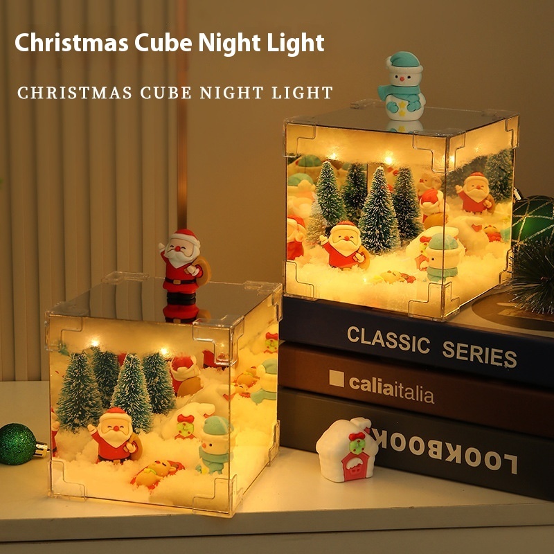 Christmas DIY Mirror And LED Cube Lamp 6 Christmas DIY Mirror And LED Cube Lamp - Image 6