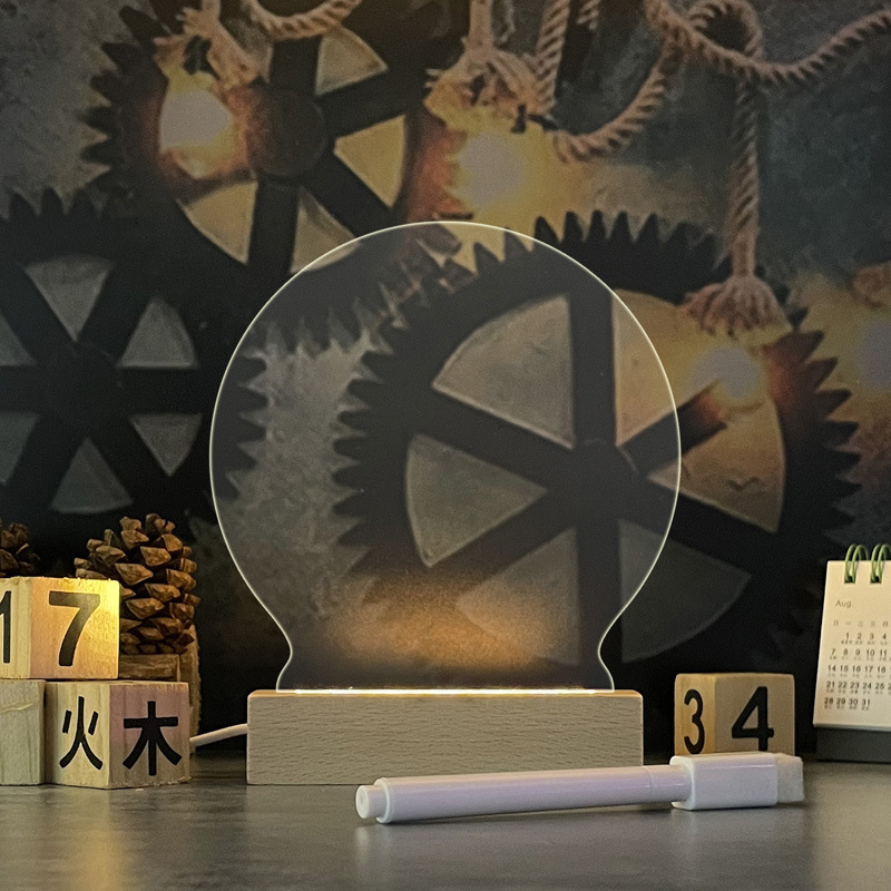 Creative Led Night Light USB With Pen 4 Creative Led Night Light USB With Pen - Image 4