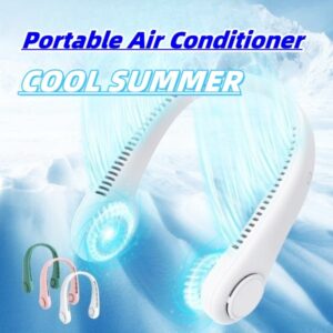 Hands Free USB Mini Rechargeable Neck Fan