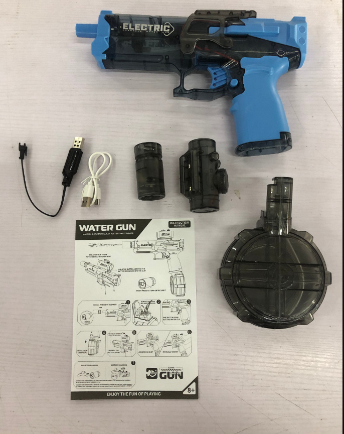 Fire Rat Electric Water Pistol Cool Light Full Automatic Water Spray Gun For Children 6 Fire Rat Electric Water Pistol Cool Light Full Automatic Water Spray Gun For Children - Image 6