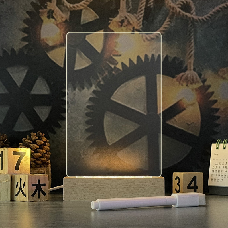 Creative Led Night Light USB With Pen 6 Creative Led Night Light USB With Pen - Image 6