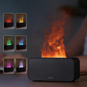 Timing Simulation Aroma Diffuser USB Household Flame Humidifier