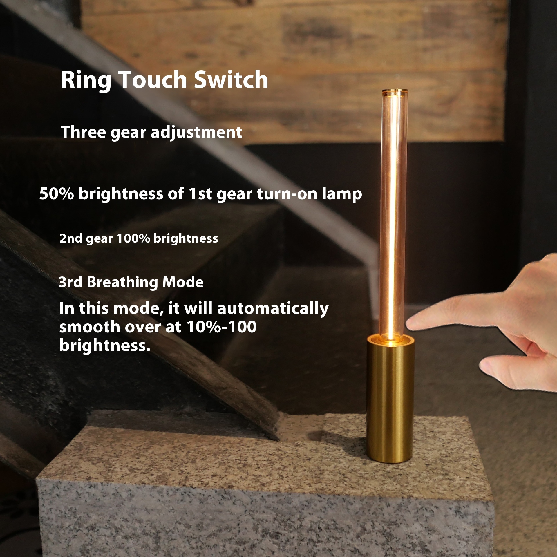 Rechargeable Bedroom Small Night Lamp 8 Rechargeable Bedroom Small Night Lamp - Image 8