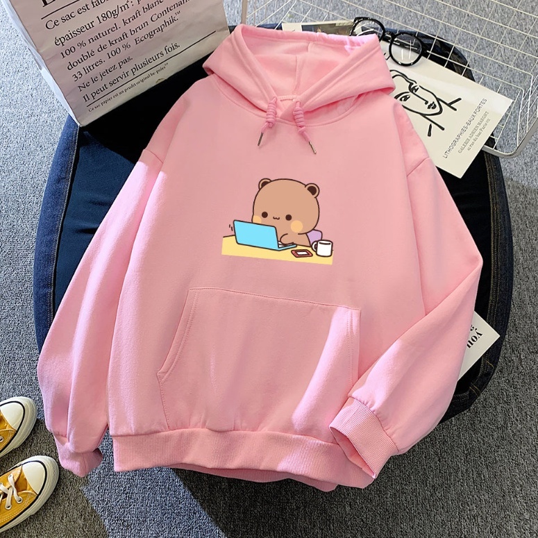 Back To School Busy Bear Soft Hoodie 2 Back To School Busy Bear Soft Hoodie - Image 2