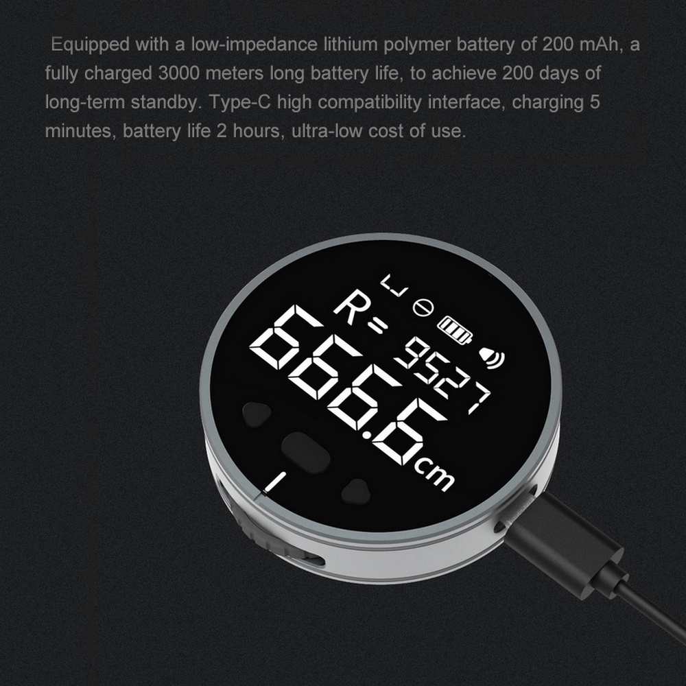 Electronic Distance Measuring Instrument High Definition Digital LCD 9 Electronic Distance Measuring Instrument High Definition Digital LCD - Image 9