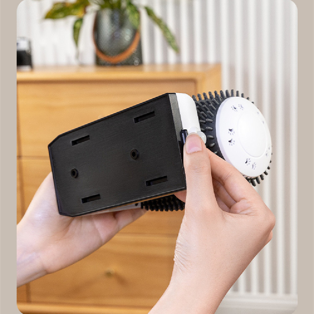 Automatic Cat Self Groomer Wall Corner Brushes Soft Cat Corner Scratcher Self Grooming 2 Automatic Cat Self Groomer Wall Corner Brushes Soft Cat Corner Scratcher Self Grooming - Image 2