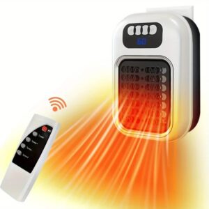 Wall Mounted Portable Small Electric Heater With Remote Control