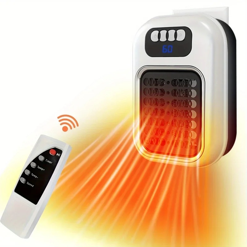 Wall Mounted Portable Small Electric Heater With Remote Control 1 Wall Mounted Portable Small Electric Heater With Remote Control