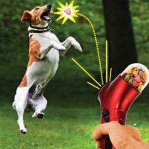 Pet Food Catapult Feeder Dog Toy