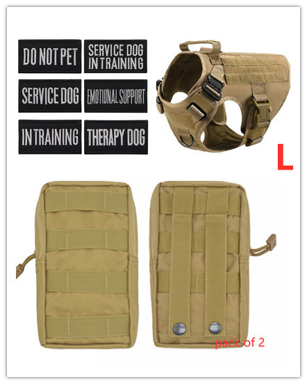 Adjustable Tactical Dog Harness 4 Adjustable Tactical Dog Harness - Image 4