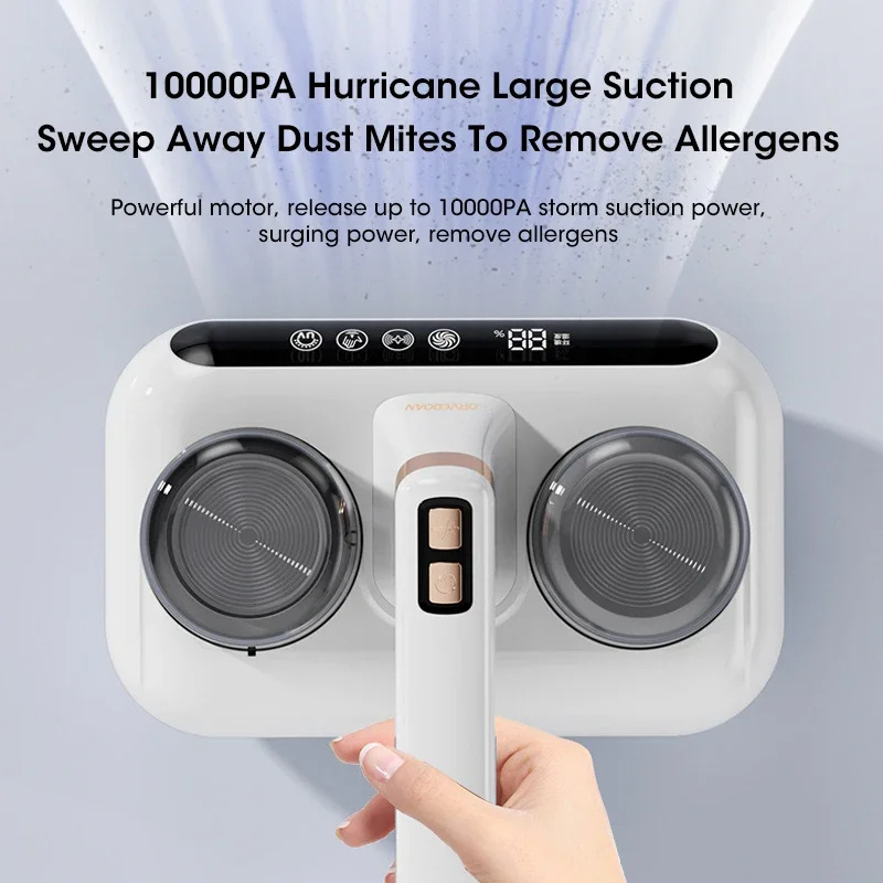 Vacuum Mite Remover Cordless Handheld Cleaner Powerful Suction For Cleaning Bed Pillow 7 Vacuum Mite Remover Cordless Handheld Cleaner Powerful Suction For Cleaning Bed Pillow - Image 7