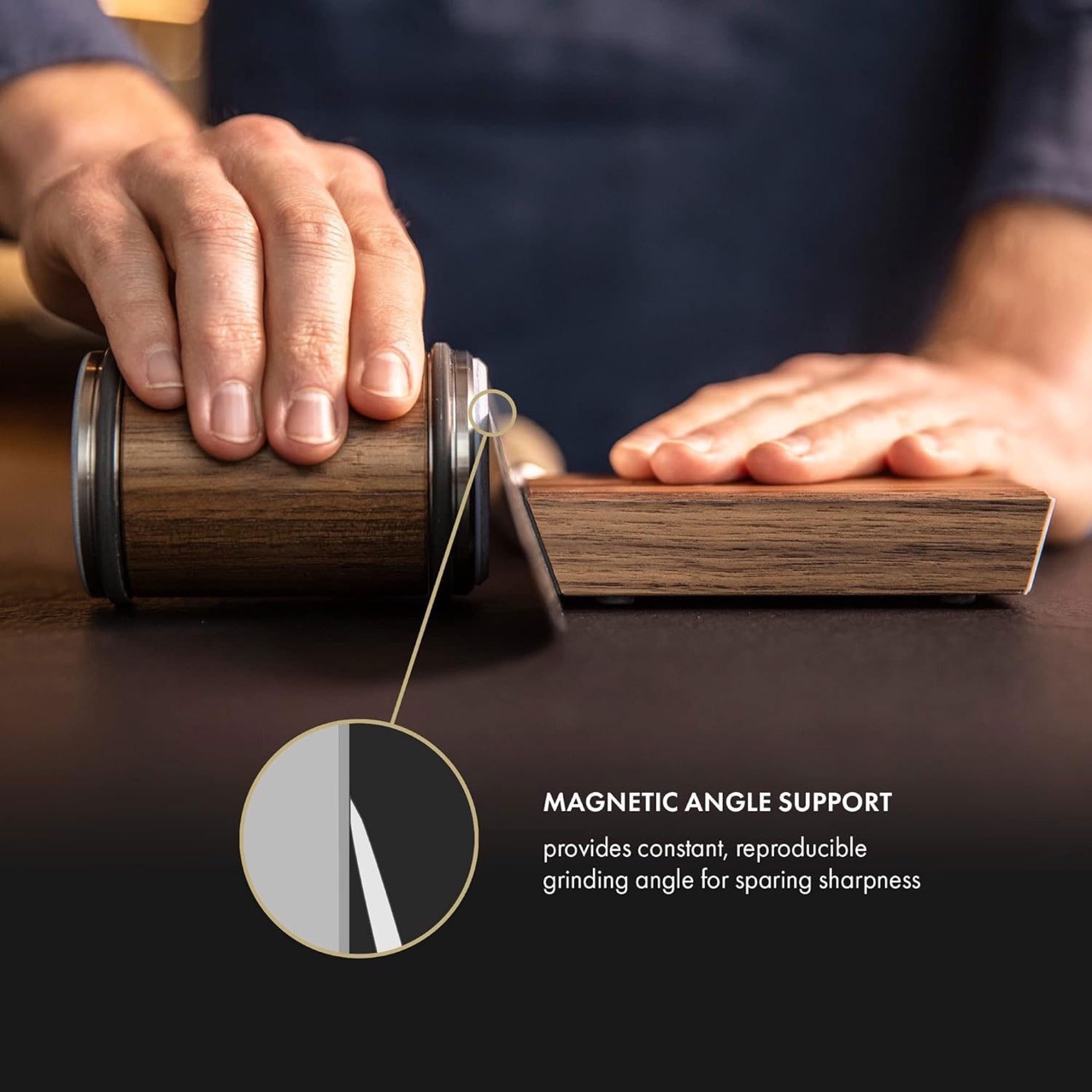Rolling Knife Sharpener Double Sided Diamond Sharpening Stone 5 Rolling Knife Sharpener Double Sided Diamond Sharpening Stone - Image 5