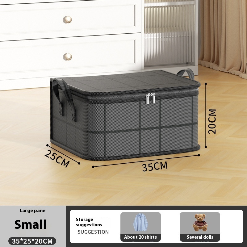 Foldable Clothes Storage Bag Large Capacity Organizer 6 Foldable Clothes Storage Bag Large Capacity Organizer - Image 6