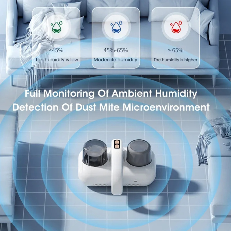 Vacuum Mite Remover Cordless Handheld Cleaner Powerful Suction For Cleaning Bed Pillow 2 Vacuum Mite Remover Cordless Handheld Cleaner Powerful Suction For Cleaning Bed Pillow - Image 2