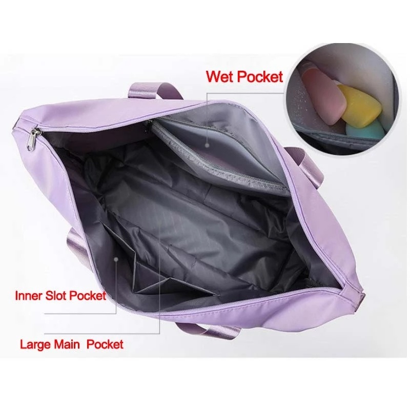 Waterproof Large Capacity Foldable Storage Travel Bag 9 Waterproof Large Capacity Foldable Storage Travel Bag - Image 9