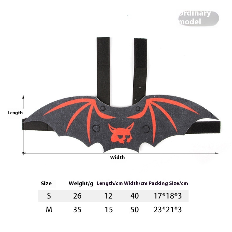 Halloween Pet Batwing Costume 7 Halloween Pet Batwing Costume - Image 7