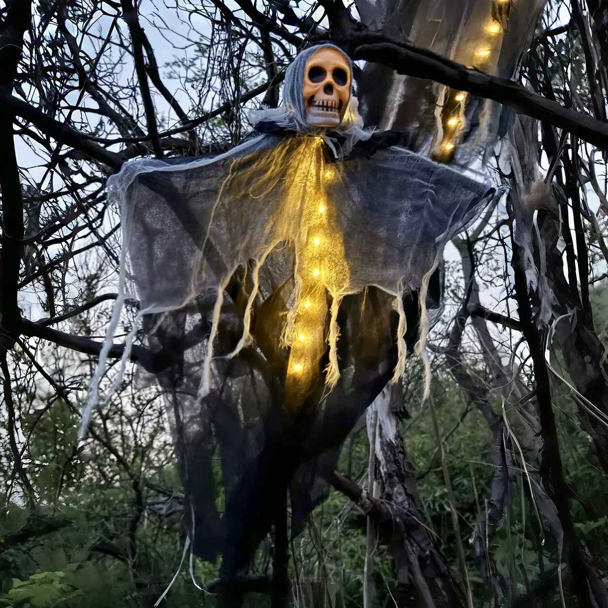 Halloween Decorations Horror Hanging Ghost Skull Skeleton Prop 3 Halloween Decorations Horror Hanging Ghost Skull Skeleton Prop - Image 3