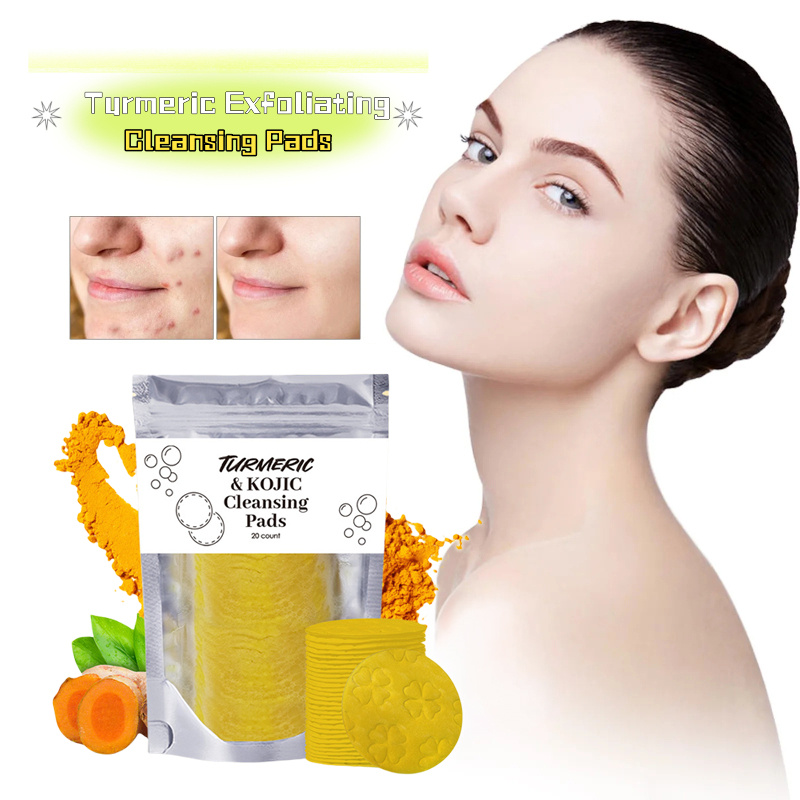 Turmeric Exfoliating Cleansing Pads 2 Turmeric Exfoliating Cleansing Pads - Image 2