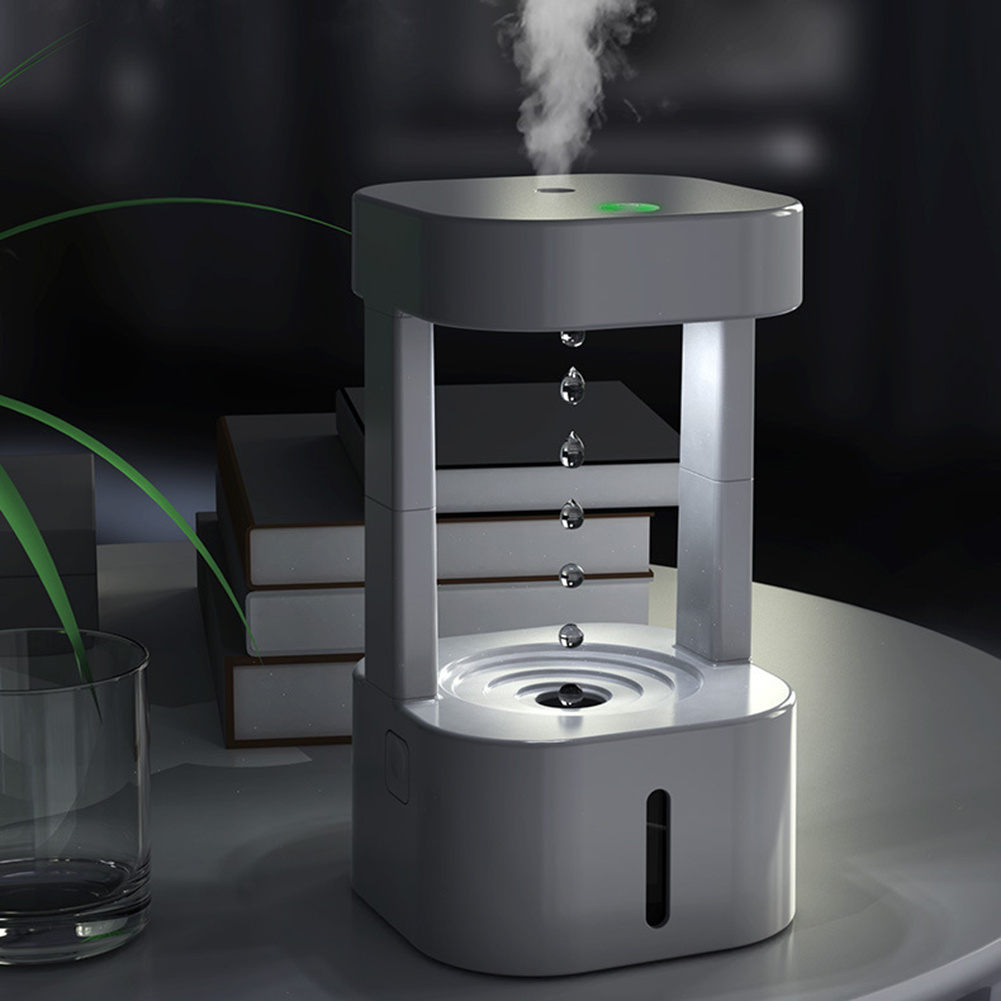 Anti-gravity Water Drop Humidifier With 580ML Water Tank 2 Anti-gravity Water Drop Humidifier With 580ML Water Tank - Image 2
