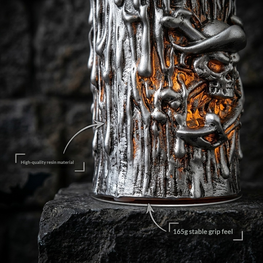 Pirate Tear Noodle Party Electronic Candle Lamp Halloween Ornament 5 Pirate Tear Noodle Party Electronic Candle Lamp Halloween Ornament - Image 5