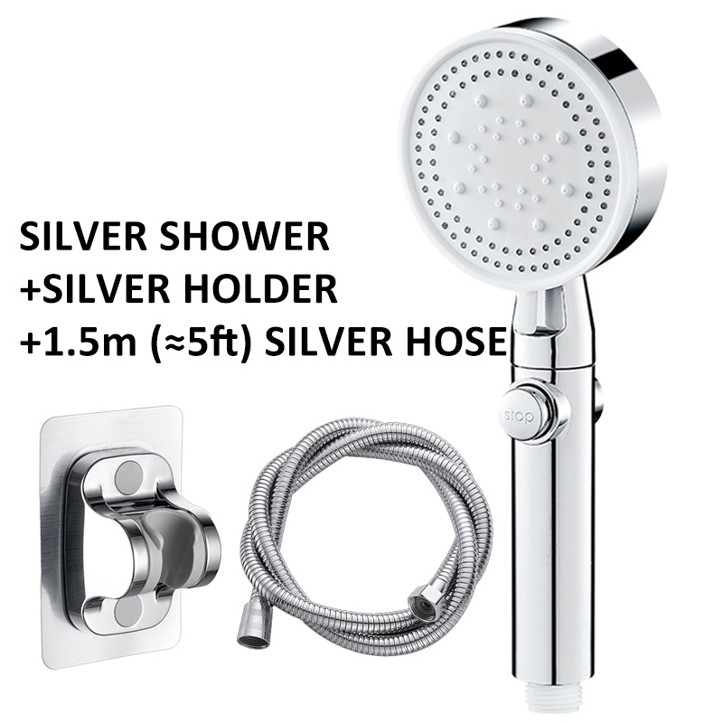 Shower Bath Shower Head Pressurized Large Water Output 5 Shower Bath Shower Head Pressurized Large Water Output - Image 5