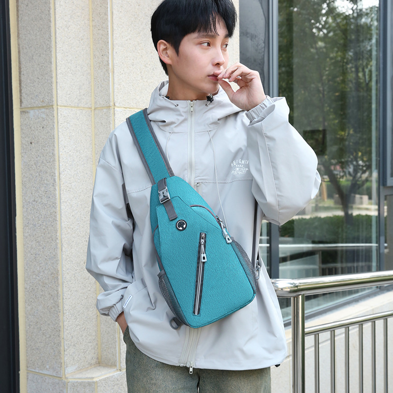 Men's Shoulder Crossbody Canvas Bag 4 Men's Shoulder Crossbody Canvas Bag - Image 4