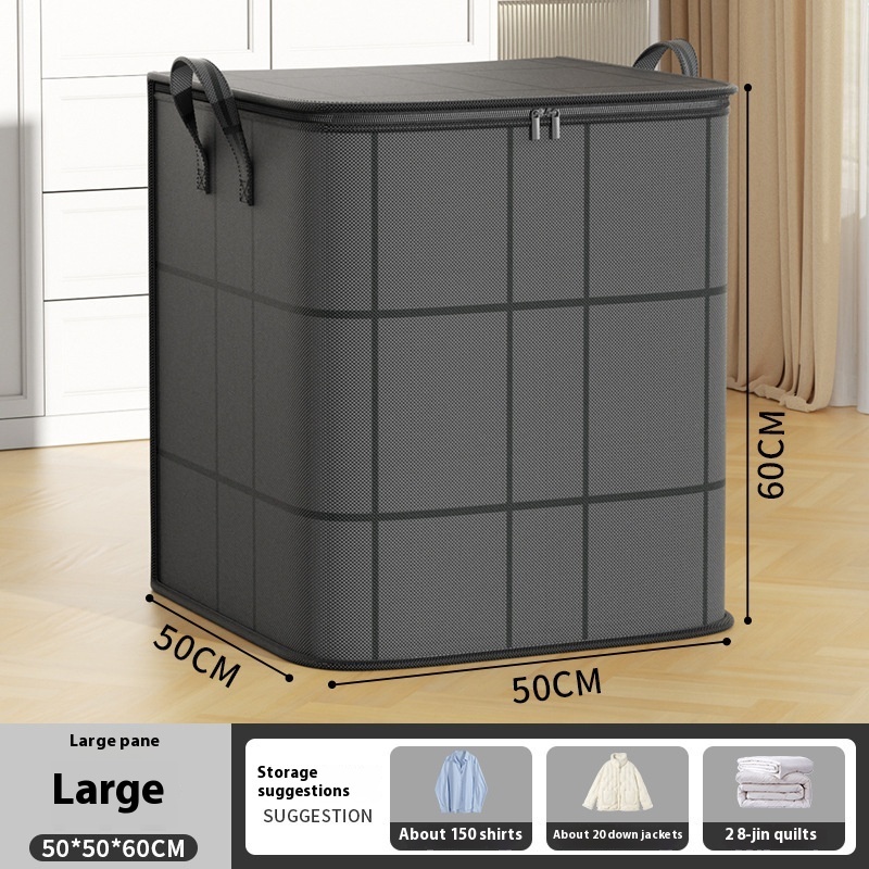 Foldable Clothes Storage Bag Large Capacity Organizer 3 Foldable Clothes Storage Bag Large Capacity Organizer - Image 3