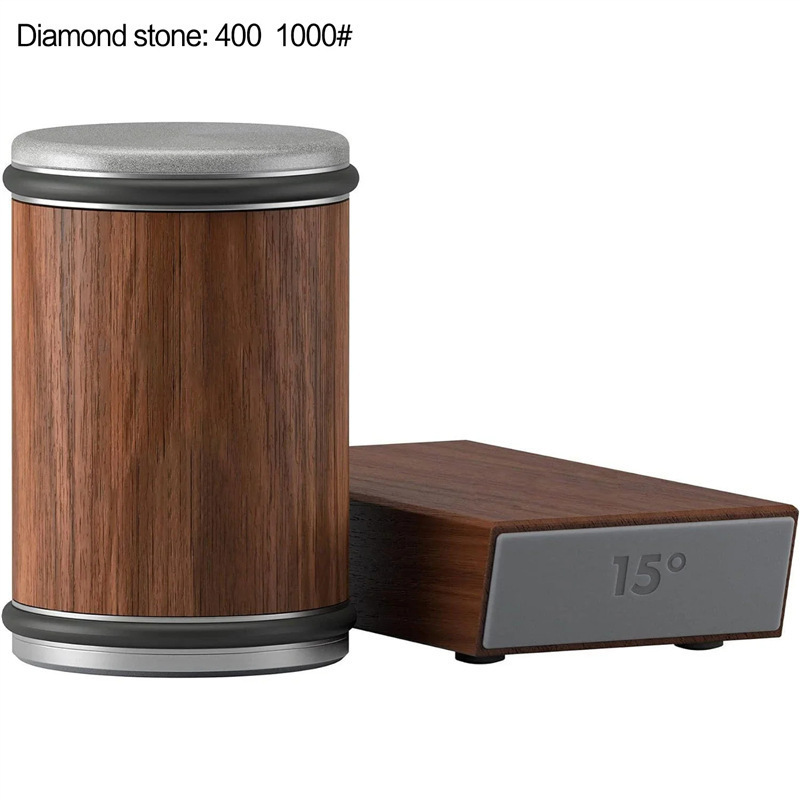 Rolling Knife Sharpener Double Sided Diamond Sharpening Stone 3 Rolling Knife Sharpener Double Sided Diamond Sharpening Stone - Image 3