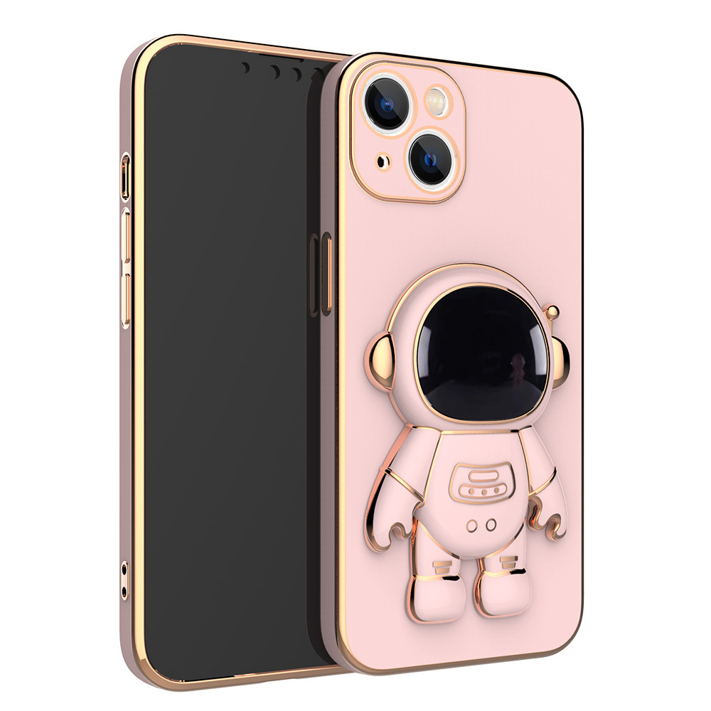 3D Astronaut Phone Case Anti-Drop Electroplating Bracket 10 3D Astronaut Phone Case Anti-Drop Electroplating Bracket - Image 10