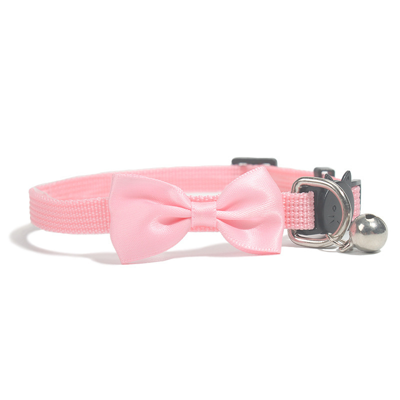 Adjustable Multi-color Pet Bow Collar Nylon Ribbon 7 Adjustable Multi-color Pet Bow Collar Nylon Ribbon - Image 7
