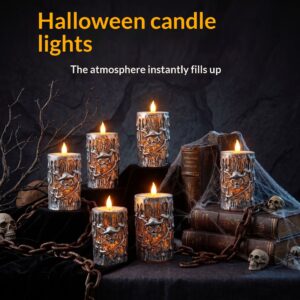 Pirate Tear Noodle Party Electronic Candle Lamp Halloween Ornament