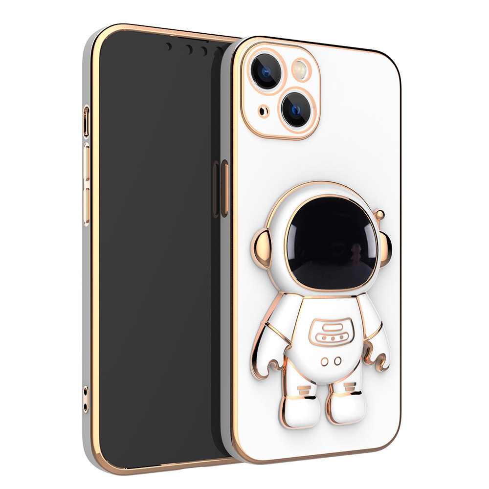 3D Astronaut Phone Case Anti-Drop Electroplating Bracket 7 3D Astronaut Phone Case Anti-Drop Electroplating Bracket - Image 7