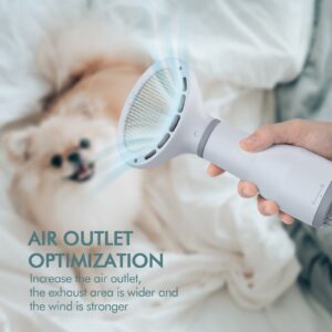 Pet Dog Hair Dryer Slicker Brush