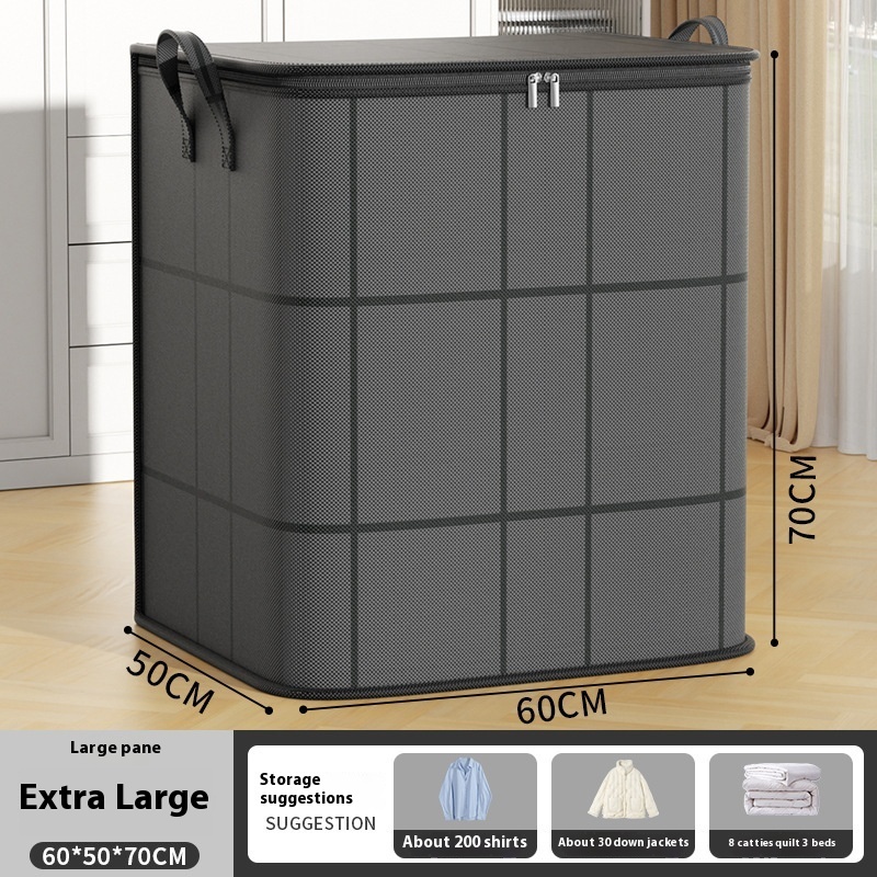 Foldable Clothes Storage Bag Large Capacity Organizer 10 Foldable Clothes Storage Bag Large Capacity Organizer - Image 10