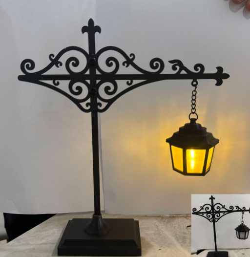 LED Bookshelf Lamp Lantern Style For Halloween 2 LED Bookshelf Lamp Lantern Style For Halloween - Image 2