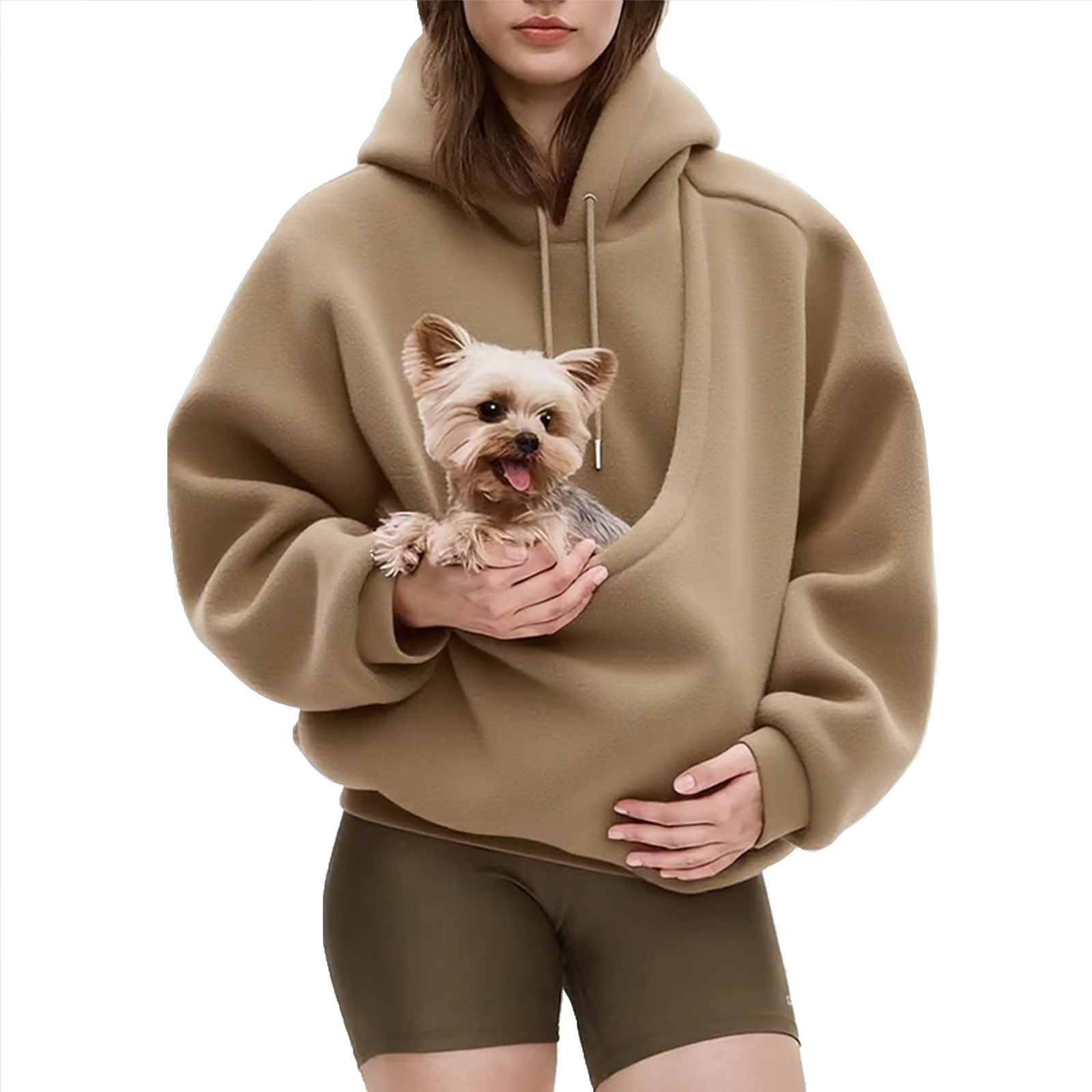 Kangaroo Pet Holder Carrier Big Pouch Hoodie 8 Kangaroo Pet Holder Carrier Big Pouch Hoodie - Image 8