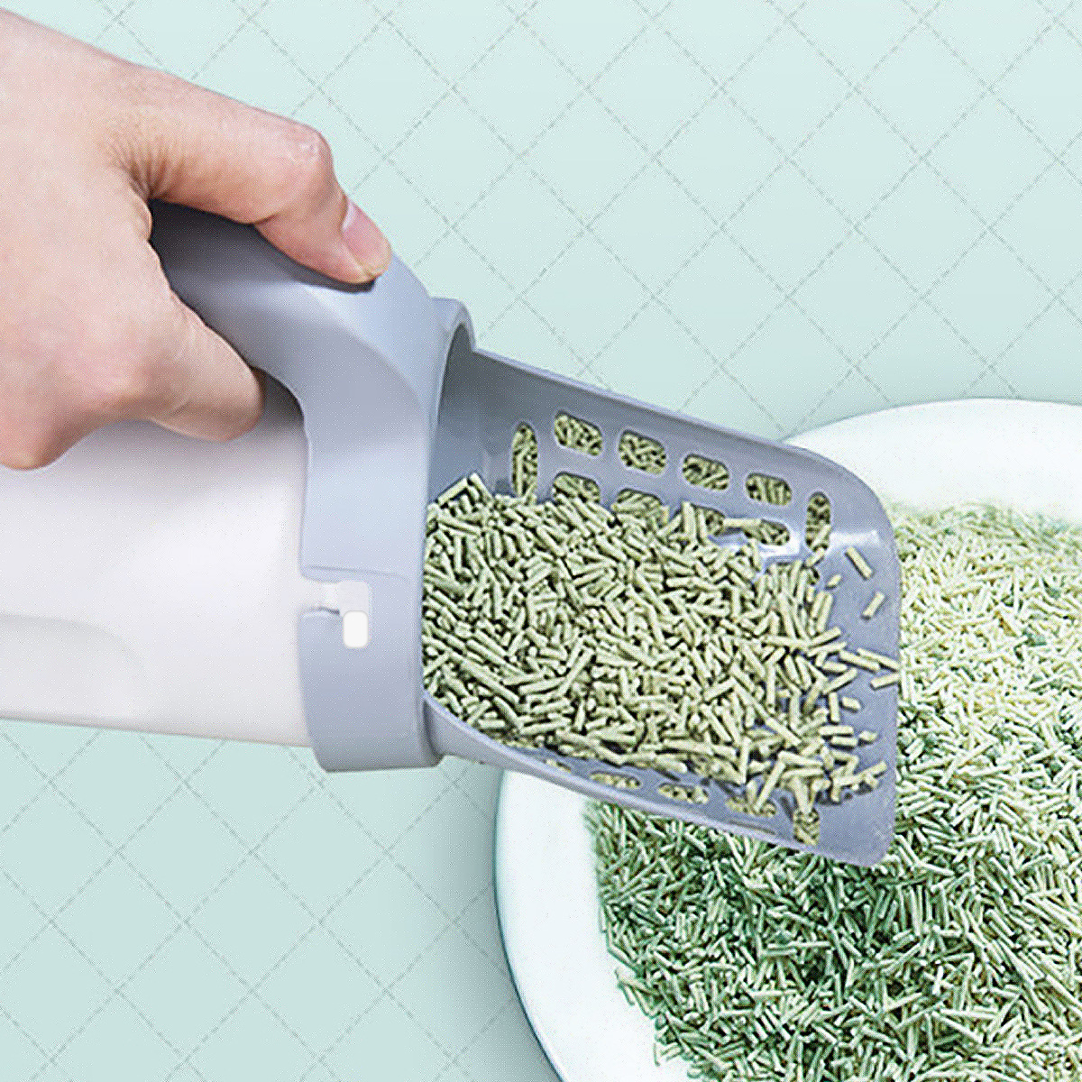 Plastic Cat Litter Scoop Pet Care Sand Waste Scooper Shovel 8 Plastic Cat Litter Scoop Pet Care Sand Waste Scooper Shovel - Image 8