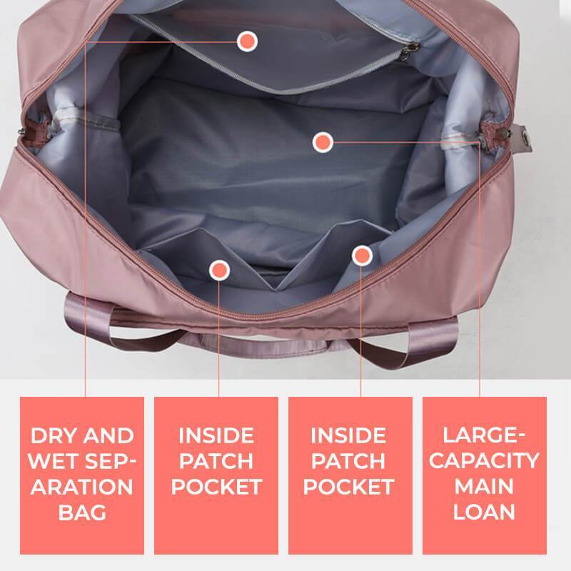 Waterproof Large Capacity Foldable Storage Travel Bag 6 Waterproof Large Capacity Foldable Storage Travel Bag - Image 6