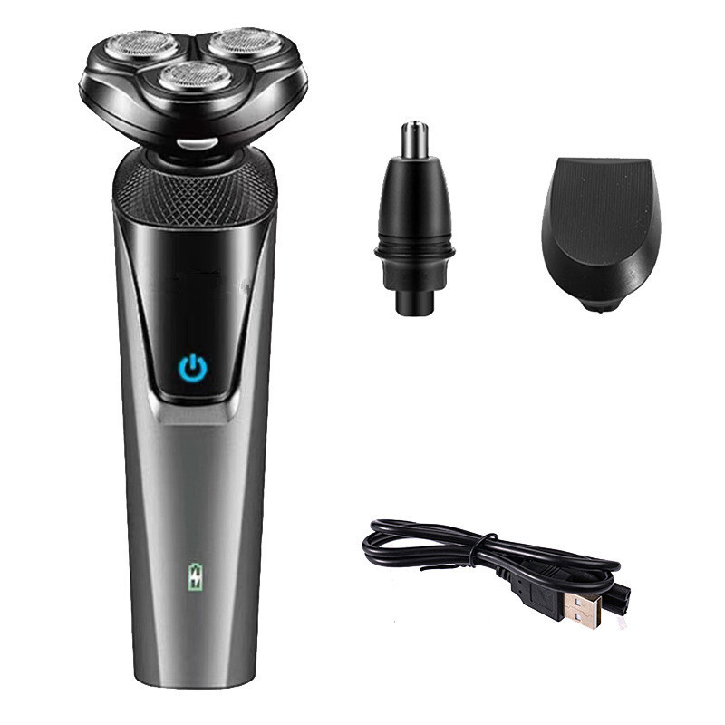 Waterproof Pop-Up Beard Trimmer Wet Dry Cordless Electric Shaver Men's Razor 4 Waterproof Pop-Up Beard Trimmer Wet Dry Cordless Electric Shaver Men's Razor - Image 4