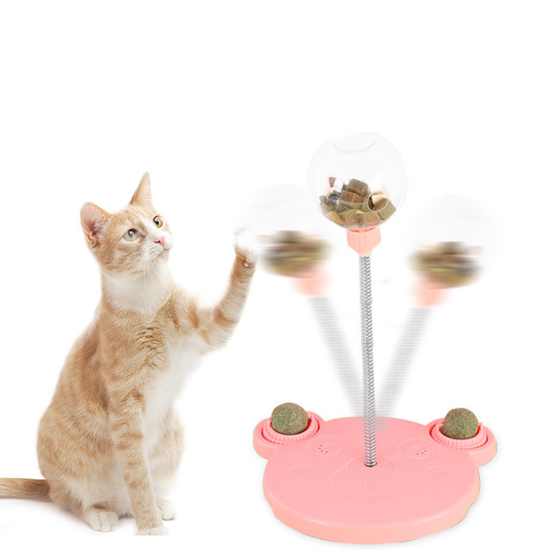 Pet Feeder Cat Toy Pets Leaking Food Ball Self-Playing Tumbler 8 Pet Feeder Cat Toy Pets Leaking Food Ball Self-Playing Tumbler - Image 8