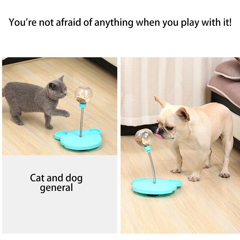 Pet Feeder Cat Toy Pets Leaking Food Ball Self-Playing Tumbler 6 Pet Feeder Cat Toy Pets Leaking Food Ball Self-Playing Tumbler - Image 6
