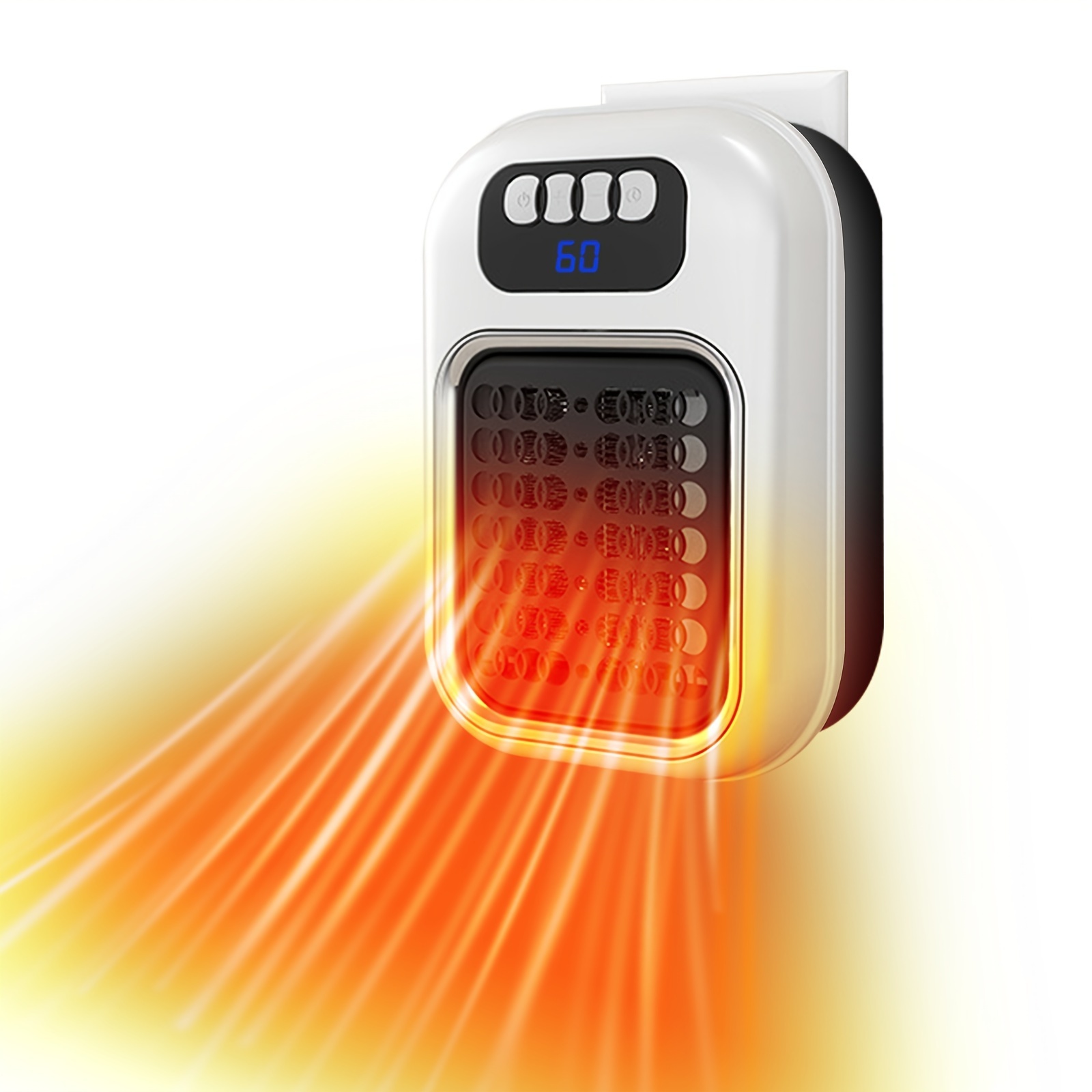 Wall Mounted Portable Small Electric Heater With Remote Control 7 Wall Mounted Portable Small Electric Heater With Remote Control - Image 7