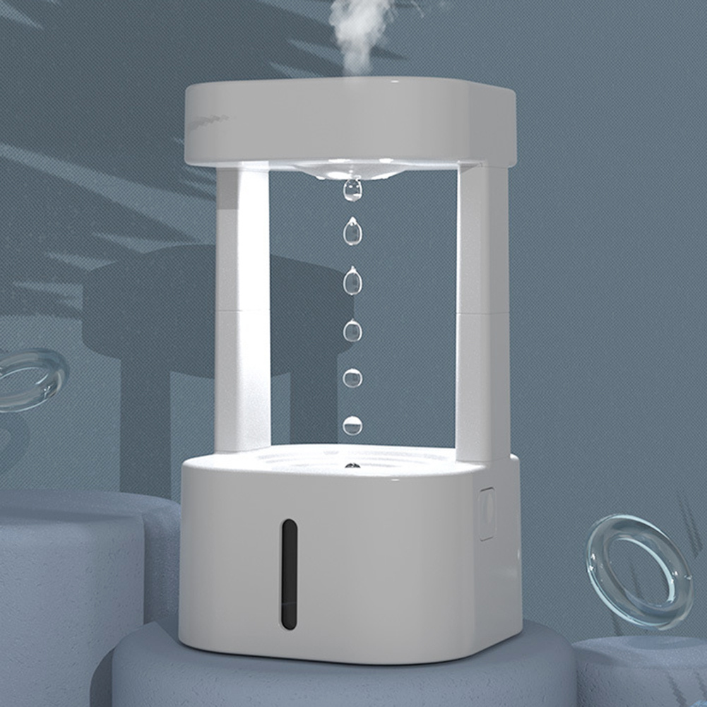 Anti-gravity Water Drop Humidifier With 580ML Water Tank 5 Anti-gravity Water Drop Humidifier With 580ML Water Tank - Image 5