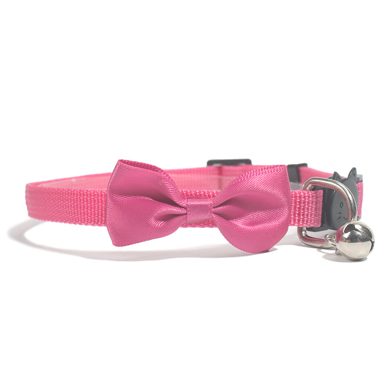 Adjustable Multi-color Pet Bow Collar Nylon Ribbon 10 Adjustable Multi-color Pet Bow Collar Nylon Ribbon - Image 10