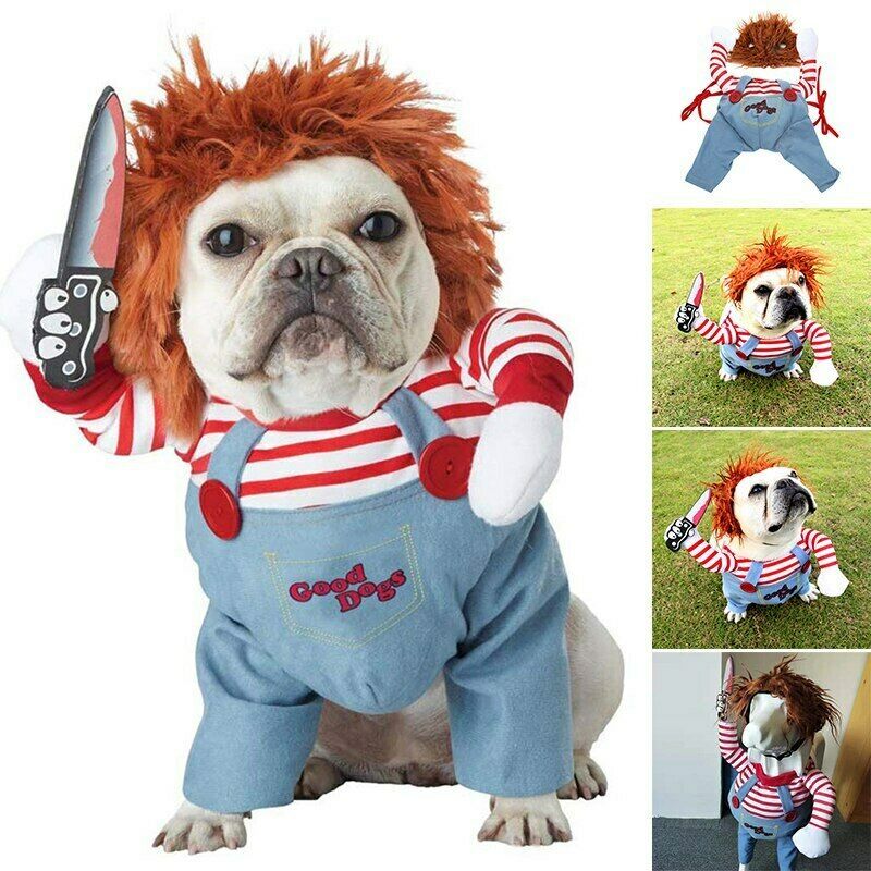 Halloween Pet Adjustable Cosplay Costume 1 Halloween Pet Adjustable Cosplay Costume